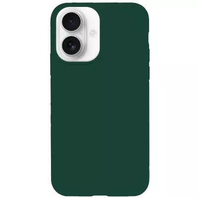 Чохол Silicone Case Full Protective (AA) NO LOGO для Apple iPhone 16 Plus (6.7") Зелений / Forest green