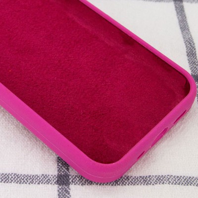 Чохол Silicone Case Full Protective (AA) NO LOGO для Apple iPhone 16 Plus (6.7") Малиновий / Dragon Fruit
