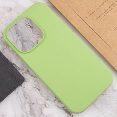 Чохол Silicone Case Full Protective (AA) NO LOGO для Apple iPhone 16 Plus (6.7") М'ятний / Mint