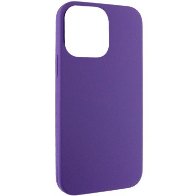 Чохол Silicone Case Full Protective (AA) NO LOGO для Apple iPhone 16 Plus (6.7") Фіолетовий / Amethyst