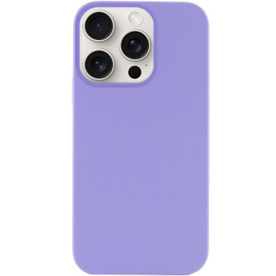 Чохол Silicone Case Full Protective (AA) NO LOGO для Apple iPhone 16 Pro (6.3") Бузковий / Dasheen