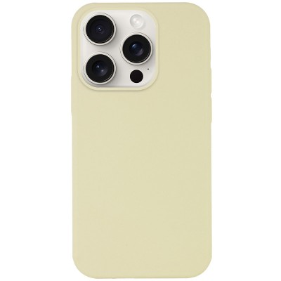 Чохол Silicone Case Full Protective (AA) NO LOGO для Apple iPhone 16 Pro (6.3") Жовтий / Mellow Yellow