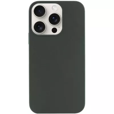 Чохол Silicone Case Full Protective (AA) NO LOGO для Apple iPhone 16 Pro (6.3") Зелений / Cyprus Green