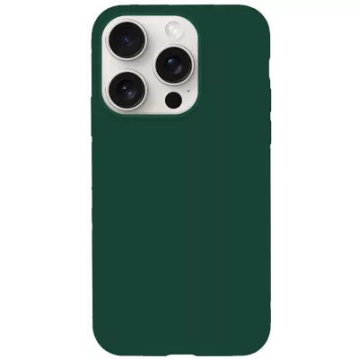 Чохол Silicone Case Full Protective (AA) NO LOGO для Apple iPhone 16 Pro (6.3") Зелений / Forest green