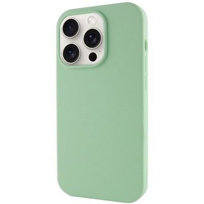 Чохол Silicone Case Full Protective (AA) NO LOGO для Apple iPhone 16 Pro (6.3") Зелений / Pistachio