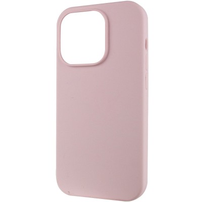 Чохол Silicone Case Full Protective (AA) NO LOGO для Apple iPhone 16 Pro (6.3") Рожевий / Chalk Pink