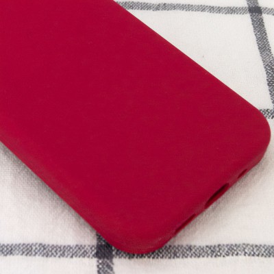 Чохол Silicone Case Full Protective (AA) NO LOGO для Apple iPhone 16 Pro (6.3") Червоний / Rose Red