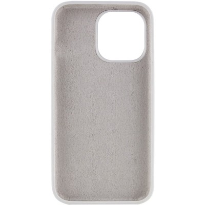 Чохол Silicone Case Full Protective (AA) NO LOGO для Apple iPhone 16 Pro Max (6.9") Білий / White Чохол Silicone Case Full Protective (AA) NO LOGO для Apple iPhone 16 Pro Max (6.9") Білий / White