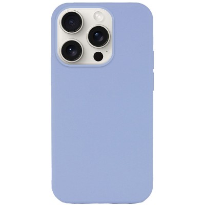 Чохол Silicone Case Full Protective (AA) NO LOGO для Apple iPhone 16 Pro Max (6.9") Блакитний / Lilac Blue