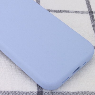 Чохол Silicone Case Full Protective (AA) NO LOGO для Apple iPhone 16 Pro Max (6.9") Блакитний / Lilac Blue