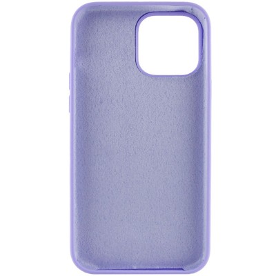 Чохол Silicone Case Full Protective (AA) NO LOGO для Apple iPhone 16 Pro Max (6.9") Бузковий / Dasheen