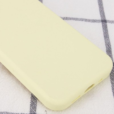Чохол Silicone Case Full Protective (AA) NO LOGO для Apple iPhone 16 Pro Max (6.9") Жовтий / Mellow Yellow