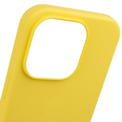 Чохол Silicone Case Full Protective (AA) NO LOGO для Apple iPhone 16 Pro Max (6.9") Жовтий / Yellow
