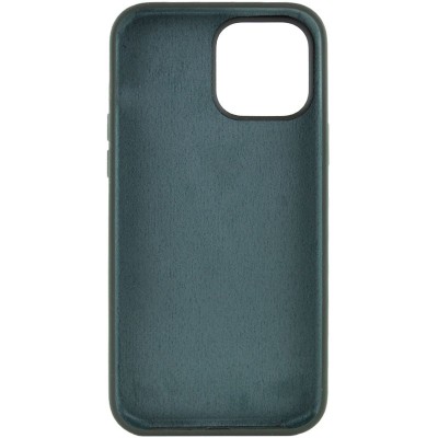 Чохол Silicone Case Full Protective (AA) NO LOGO для Apple iPhone 16 Pro Max (6.9") Зелений / Cyprus Green