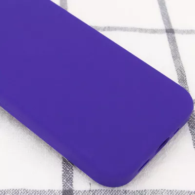 Чохол Silicone Case Full Protective (AA) NO LOGO для Apple iPhone 16 Pro Max (6.9") Фіолетовий / Ultra Violet