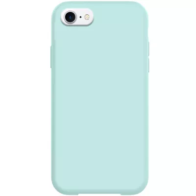Чохол Silicone Case Full Protective (AA) NO LOGO для Apple iPhone 6/6s (4.7") Бірюзовий / Turquoise