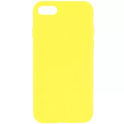 Чохол Silicone Case Full Protective (AA) NO LOGO для Apple iPhone 6/6s (4.7") Жовтий / Yellow