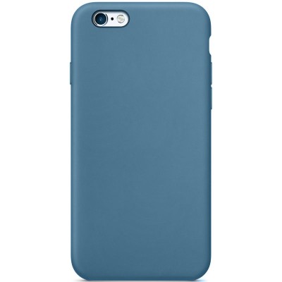 Чохол Silicone Case Full Protective (AA) NO LOGO для Apple iPhone 6/6s (4.7") Синій / Blue Jay
