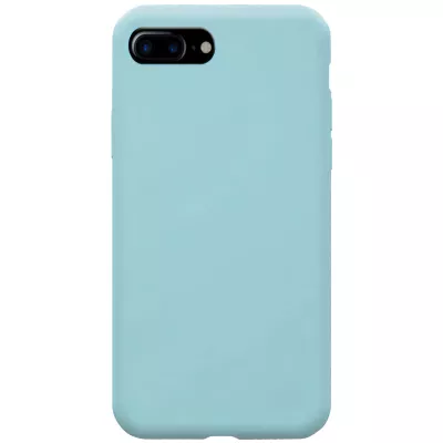 Чохол Silicone Case Full Protective (AA) NO LOGO для Apple iPhone 7 plus / 8 plus (5.5") Бірюзовий / Turquoise