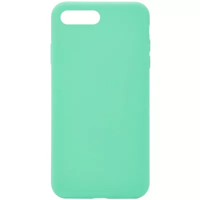 Чохол Silicone Case Full Protective (AA) NO LOGO для Apple iPhone 7 plus / 8 plus (5.5") Зелений / Spearmint