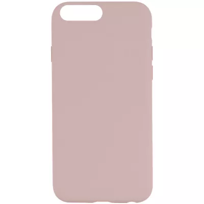 Чохол Silicone Case Full Protective (AA) NO LOGO для Apple iPhone 7 plus / 8 plus (5.5") Рожевий / Chalk Pink