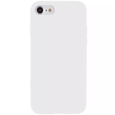 Чохол Silicone Case Full Protective (AA) NO LOGO для Apple iPhone SE (2020) Білий / White