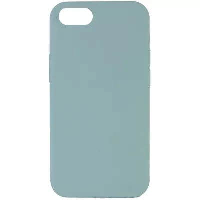 Чохол Silicone Case Full Protective (AA) NO LOGO для Apple iPhone SE (2020) Бірюзовий / Turquoise