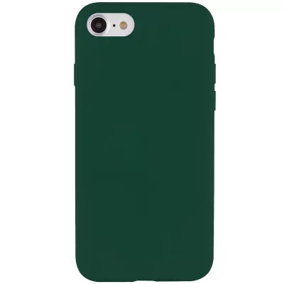 Чохол Silicone Case Full Protective (AA) NO LOGO для Apple iPhone SE (2020) Зелений / Forest green