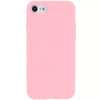 Чохол Silicone Case Full Protective (AA) NO LOGO для Apple iPhone SE (2020) Рожевий / Pink