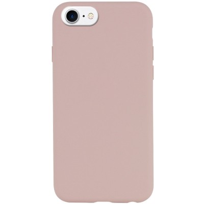 Чохол Silicone Case Full Protective (AA) NO LOGO для Apple iPhone SE (2020) Рожевий / Pink Sand
