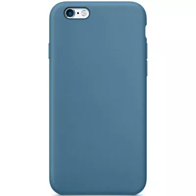 Чохол Silicone Case Full Protective (AA) NO LOGO для Apple iPhone SE (2020) Синій / Blue Jay