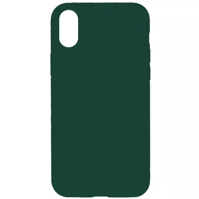 Чохол Silicone Case Full Protective (AA) NO LOGO для Apple iPhone XR (6.1") Зелений / Forest green