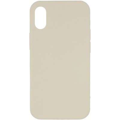 Чохол Silicone Case Full Protective (AA) NO LOGO для Apple iPhone XS Max (6.5") Бежевий / Antigue White