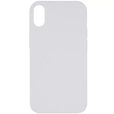 Чохол Silicone Case Full Protective (AA) NO LOGO для Apple iPhone XS Max (6.5") Білий / White