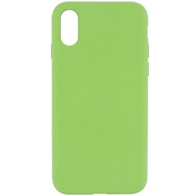 Чохол Silicone Case Full Protective (AA) NO LOGO для Apple iPhone XS Max (6.5") М'ятний / Mint