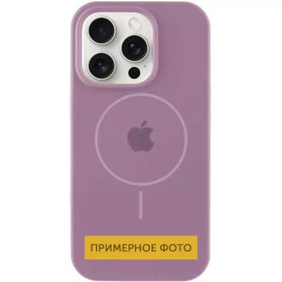Чохол Silicone Case Full Protective (AA) with MagSafe для Apple iPhone 16 Plus (6.7") Ліловий / Lilac Pride