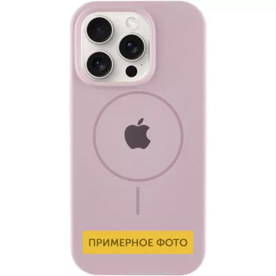 Чохол Silicone Case Full Protective (AA) with MagSafe для Apple iPhone 16 Plus (6.7") Рожевий / Pink Sand