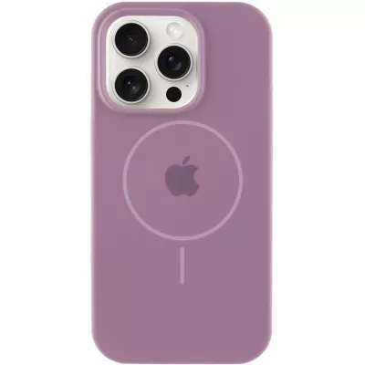Чохол Silicone Case Full Protective (AA) with MagSafe для Apple iPhone 16 Pro Max (6.9") Ліловий / Lilac Pride