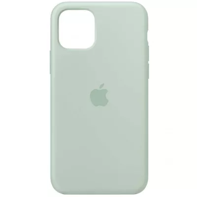 Чохол Silicone Case Full Protective (AA) для Apple iPhone 11 (6.1") Бірюзовий / Beryl