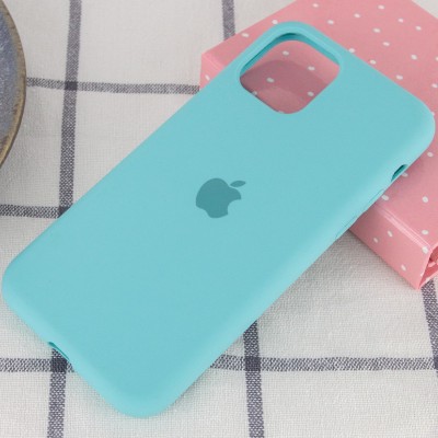 Чохол Silicone Case Full Protective (AA) для Apple iPhone 11 (6.1") Бірюзовий / Marine Green Чохол Silicone Case Full Protective (AA) для Apple iPhone 11 (6.1") Бірюзовий / Marine Green