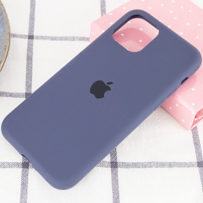 Чохол Silicone Case Full Protective (AA) для Apple iPhone 11 (6.1") Темний Синій / Midnight Blue