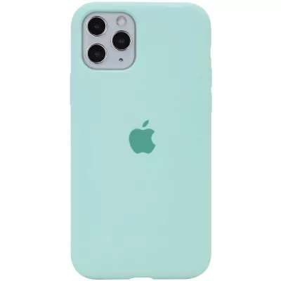 Чохол Silicone Case Full Protective (AA) для Apple iPhone 11 Pro (5.8") Бірюзовий / Turquoise