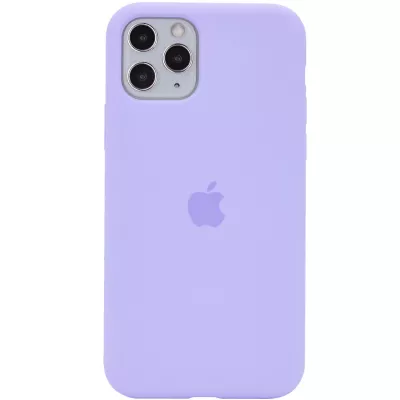 Чохол Silicone Case Full Protective (AA) для Apple iPhone 11 Pro (5.8") Бузковий / Dasheen