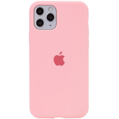 Чохол Silicone Case Full Protective (AA) для Apple iPhone 11 Pro (5.8") Рожевий / Pink