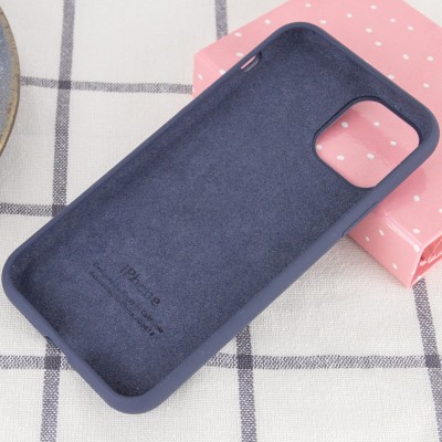 Чохол Silicone Case Full Protective (AA) для Apple iPhone 11 Pro (5.8") Темний Синій / Midnight Blue