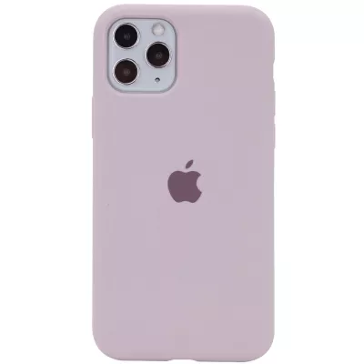Чохол Silicone Case Full Protective (AA) для Apple iPhone 11 Pro Max (6.5") Сірий / Lavender