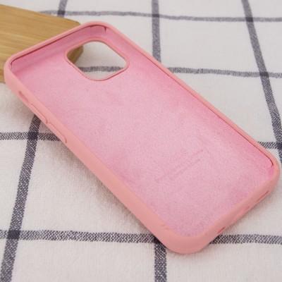 Чохол Silicone Case Full Protective (AA) для Apple iPhone 12 Pro / 12 (6.1") Рожевий / Pink