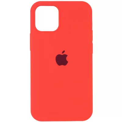Чохол Silicone Case Full Protective (AA) для Apple iPhone 13 (6.1") Кавуновий / Watermelon red