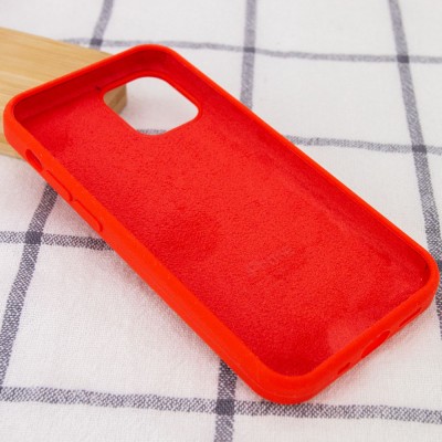 Чохол Silicone Case Full Protective (AA) для Apple iPhone 13 (6.1") Червоний / Red
