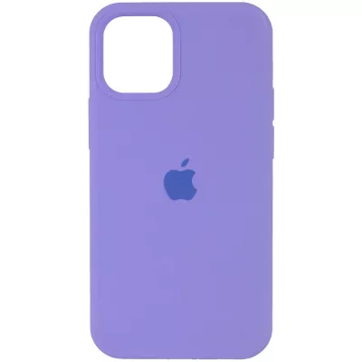 Чохол Silicone Case Full Protective (AA) для Apple iPhone 13 mini (5.4") Бузковий / Dasheen
